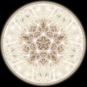 White Light energy candle